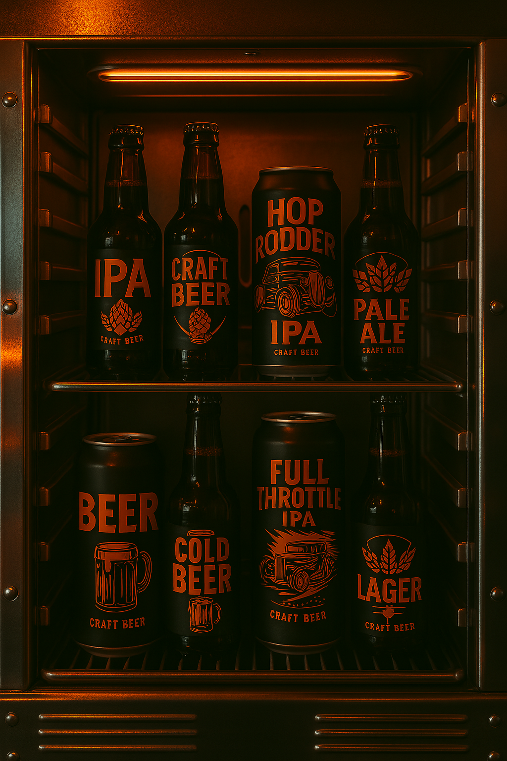 Free craft beer at Hotrod Fades